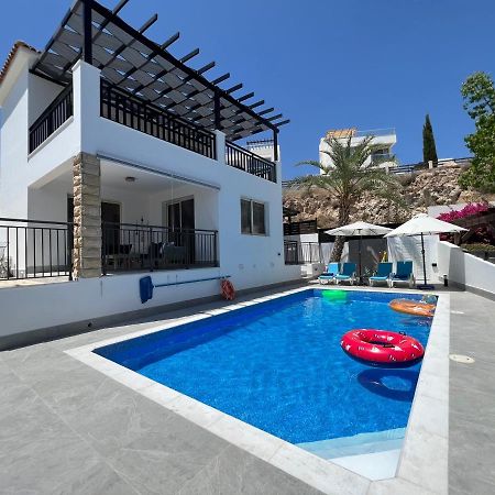Villa Marina Sea-View Private Pool Peyia Bagian luar foto