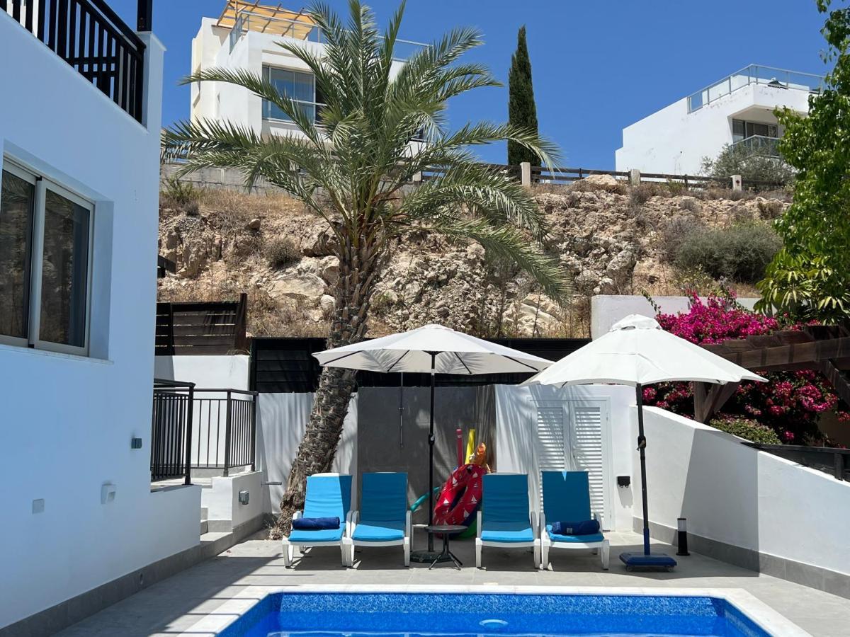 Villa Marina Sea-View Private Pool Peyia Bagian luar foto