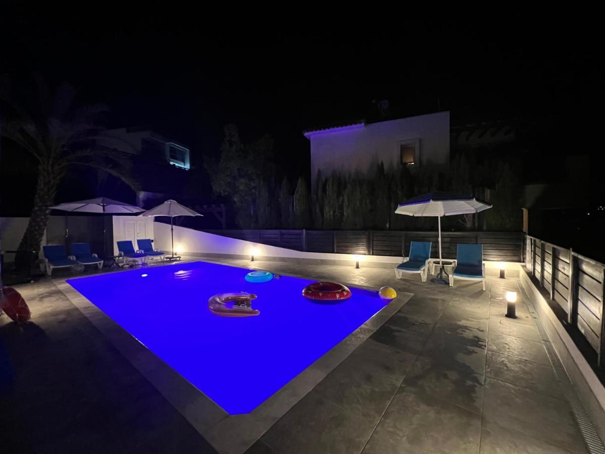Villa Marina Sea-View Private Pool Peyia Bagian luar foto